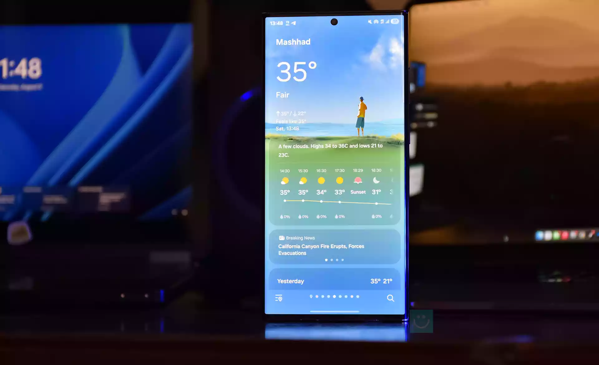 هواوی یک UI 8 برای نور خورشید