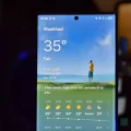نرم افزار آب و هواوی One UI 8