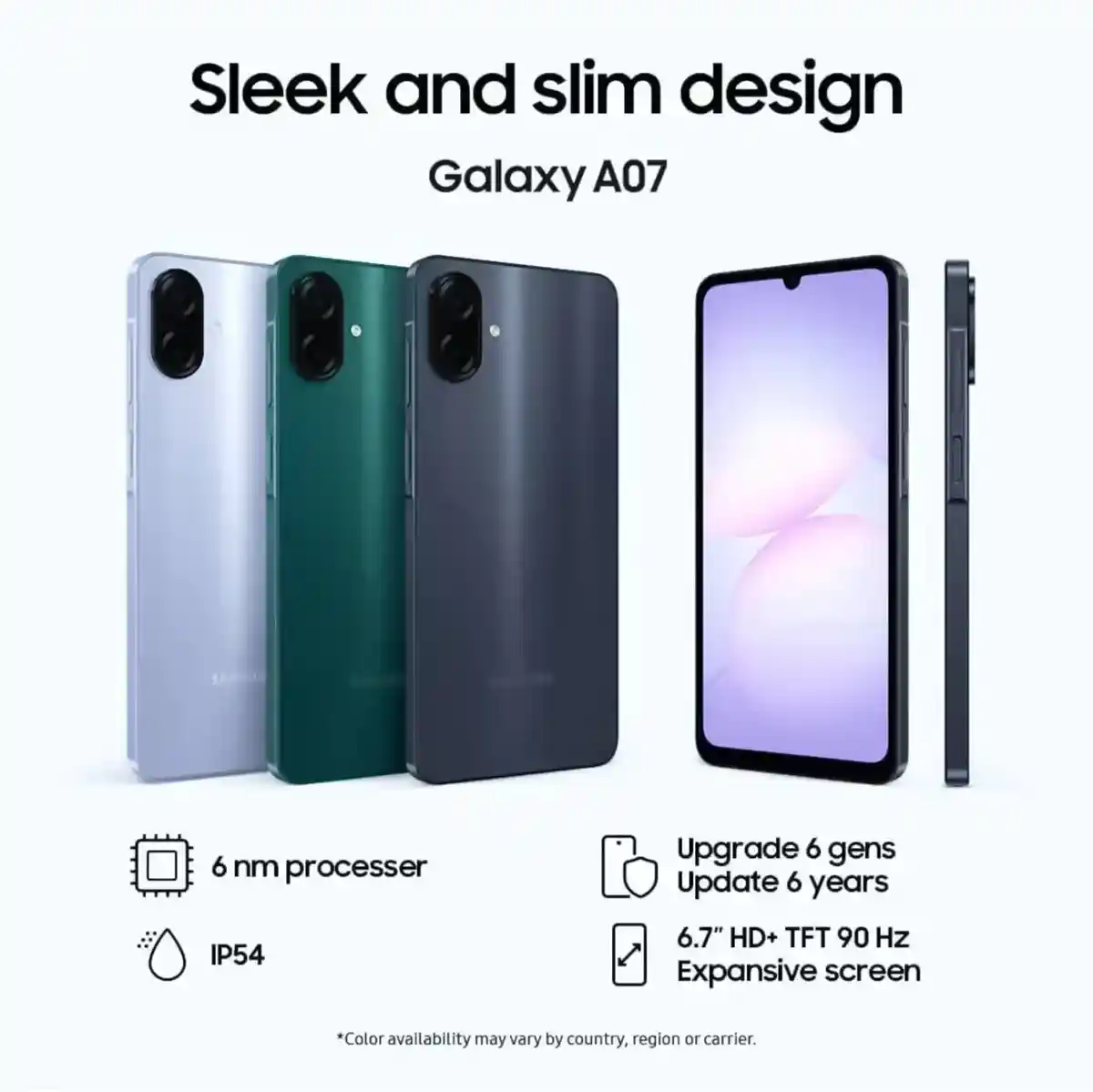 Galaxy A07 Register