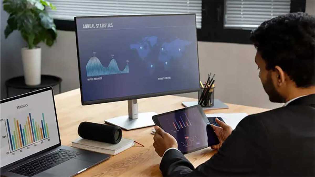 کدوم سایز مانیتور برای کارهای اداری و روزمره بهتره؟ ۲۲ اینچ یا ۲۷؟