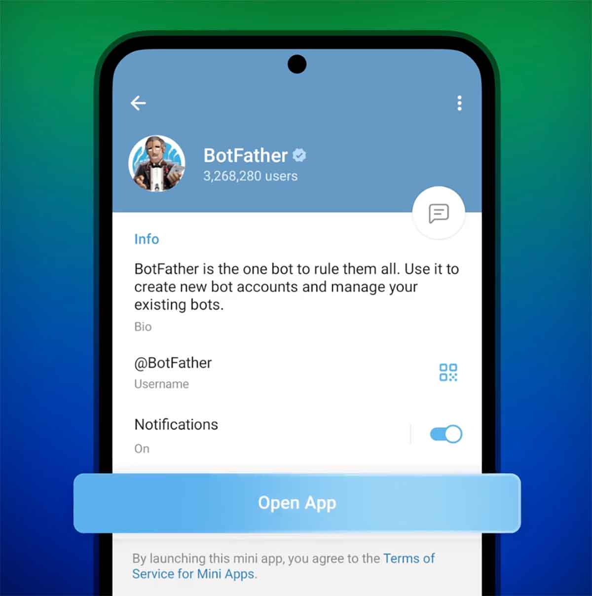 برنامه Telegram Bot Fad