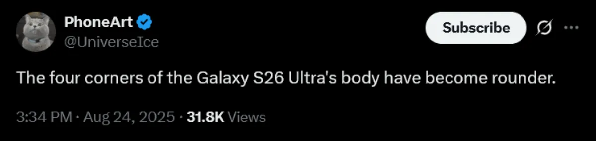 طراحی Galaxy S26 Ultra را تغییر دهید