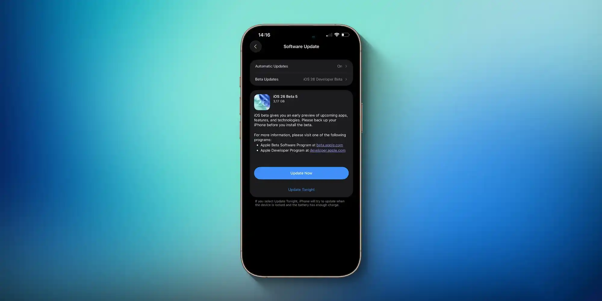 آپدیت iOS 26 بتا ۵ منتشر شد: لیست تمام ویژگی‌ها و تغییرات جدید