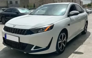 بهمن ریسپکت سفید از جلو