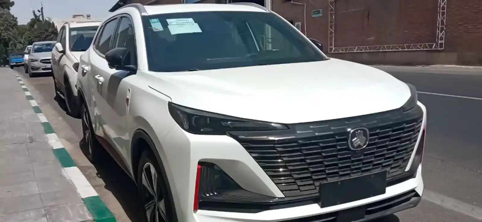مونتاژ Changan CS55 Plus با آرم Saipa - نام مدل SAIPA 441p