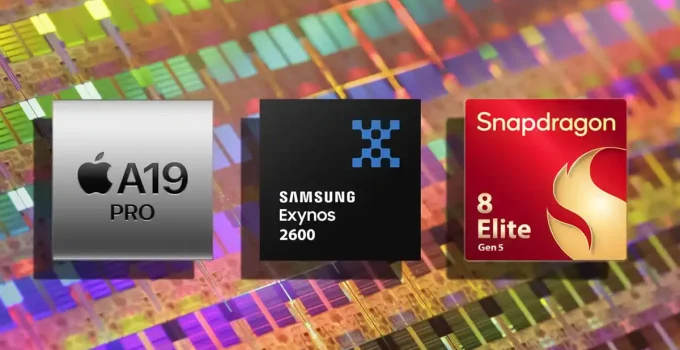 اگزینوس ۲۶۰۰ در مقابل اپل A19 Pro و اسنپدراگون ۸ الیت نسل ۵