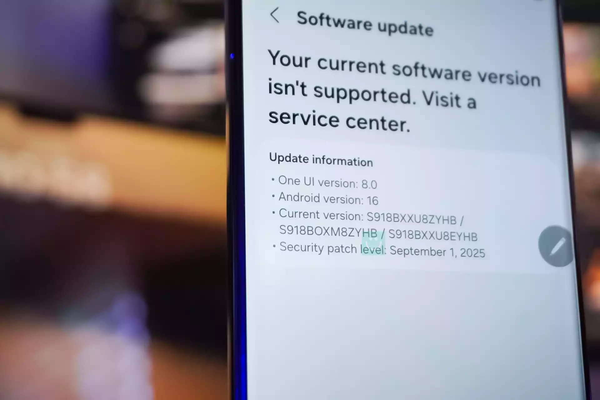 One UI 8 Galaxy S23 Ultra Update