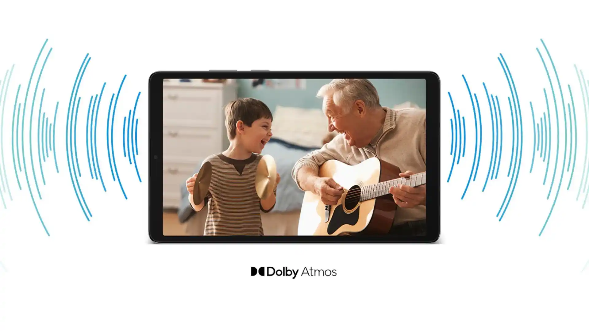 صدای استریو برای Dolby Atmos در Galaxy Tab A11