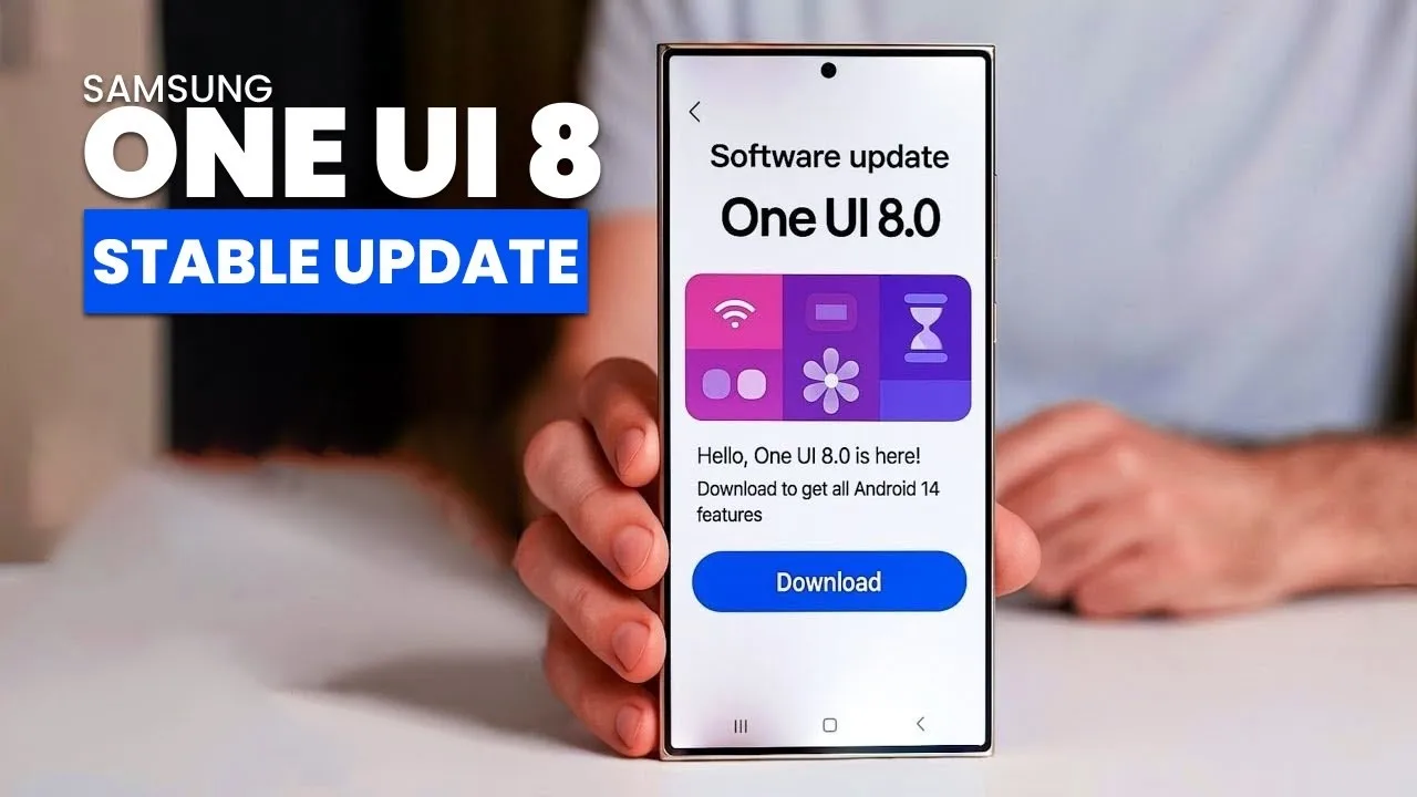 نسخه پایدار آپدیت One UI 8