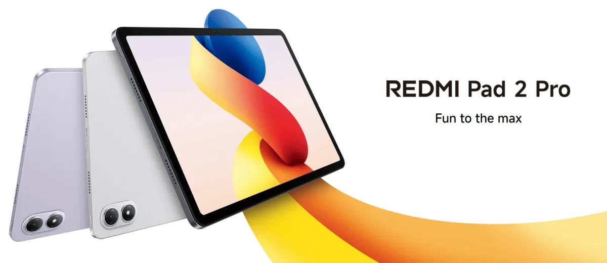 ردمی پد ۲ پرو با نمایشگر ۱۲.۱ اینچی 2.5K 120Hz، تراشه Snapdragon 7s Gen 4 و باتری 12000mAh معرفی شد