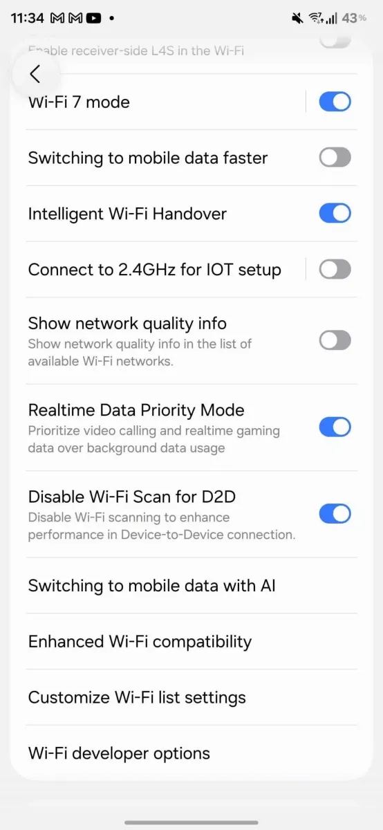 آپدیت One UI 8.5 این قابلیت جدید وای‌فای را برای اتصال بهتر ارائه می‌دهد
