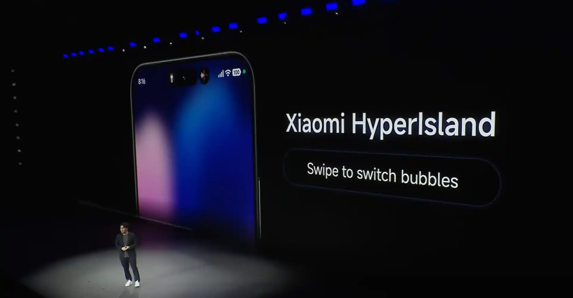 Hyper Island Xiaomi در Hypervas 2 (همان نسخه فوق العاده نسخه چینی Apple Dynamics)