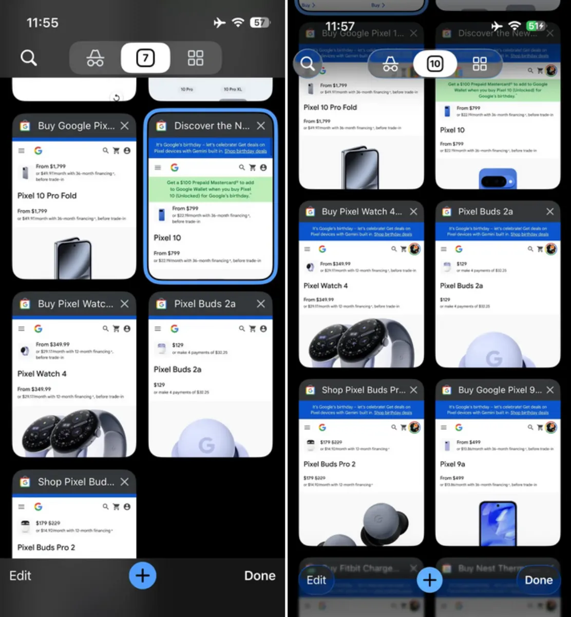 طراحی شیشه مایع در Google Chrome