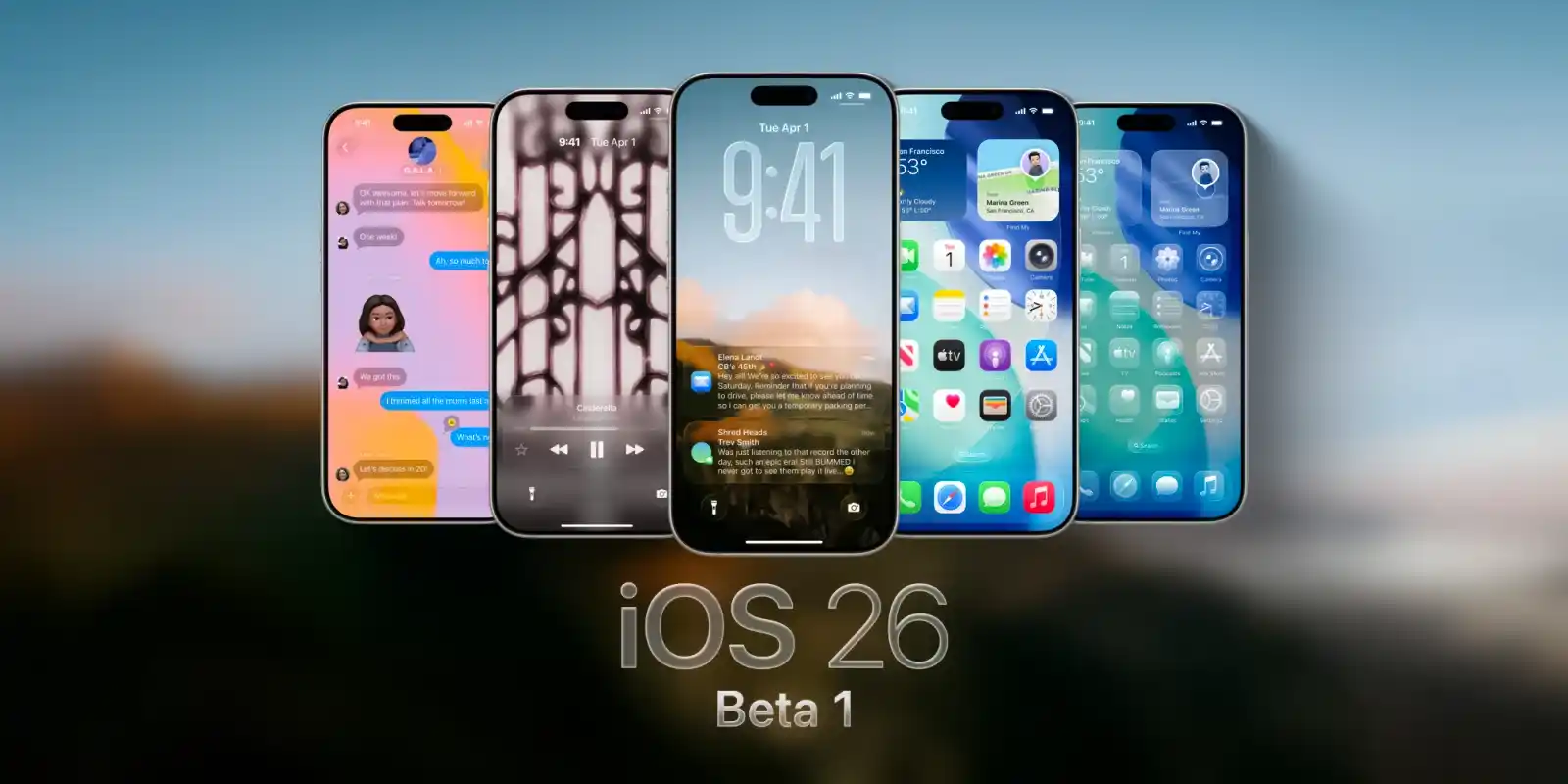 آپدیت iOS 26.1 بتا