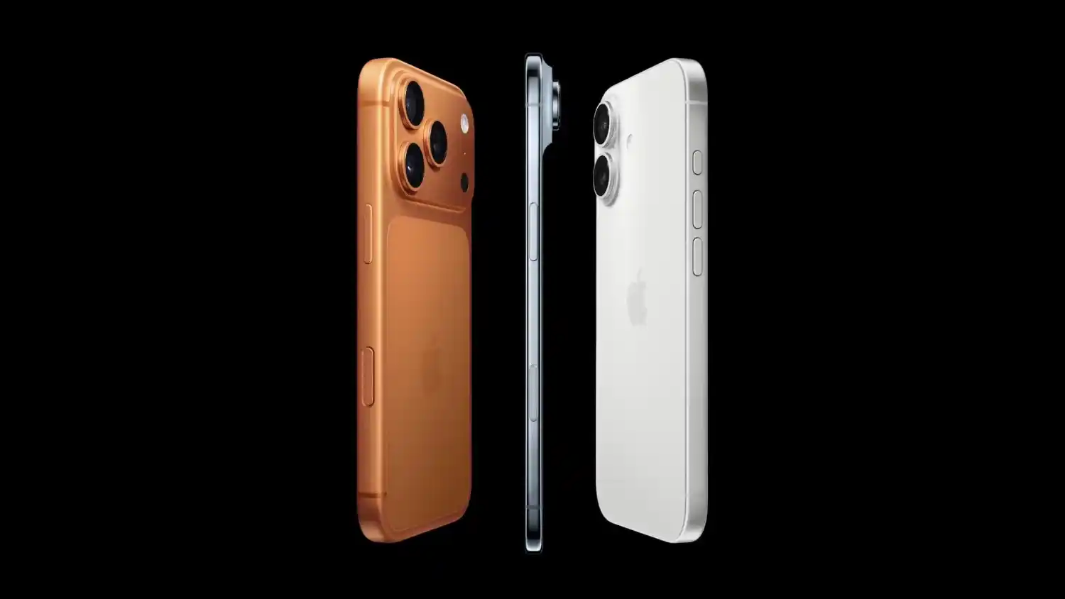 از راست به چپ - آیفون سفید 6 ، آیفون سفید ، آیفون 6 Pero Orange