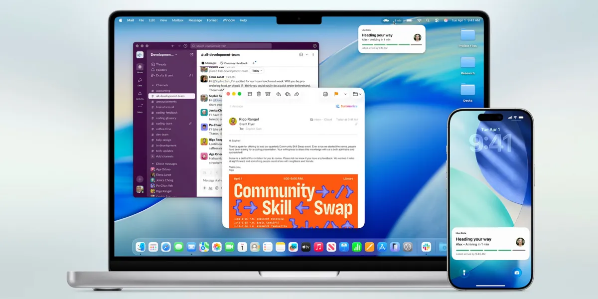 آپدیت macOS Tahoe 26 رسماً منتشر شد: طراحی Phone App ،Liquid Glass و Spotlight Actions