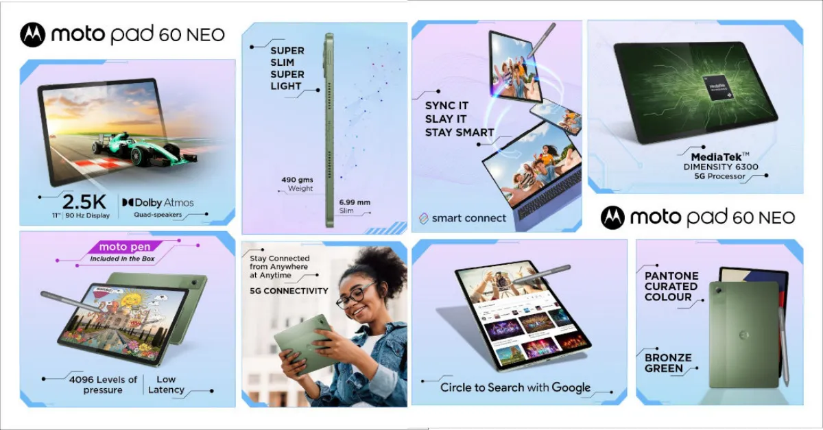 موتورولا Moto Pad 60 Neo