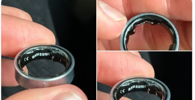 بادکردن باتری گلکسی رینگ