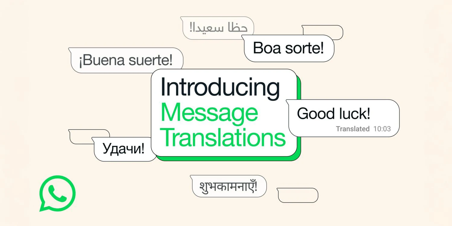 واتس اپ با قابلیت ترجمه پیام موانع زبانی را از بین می‌برد: همه چیز درباره ویژگی جدید