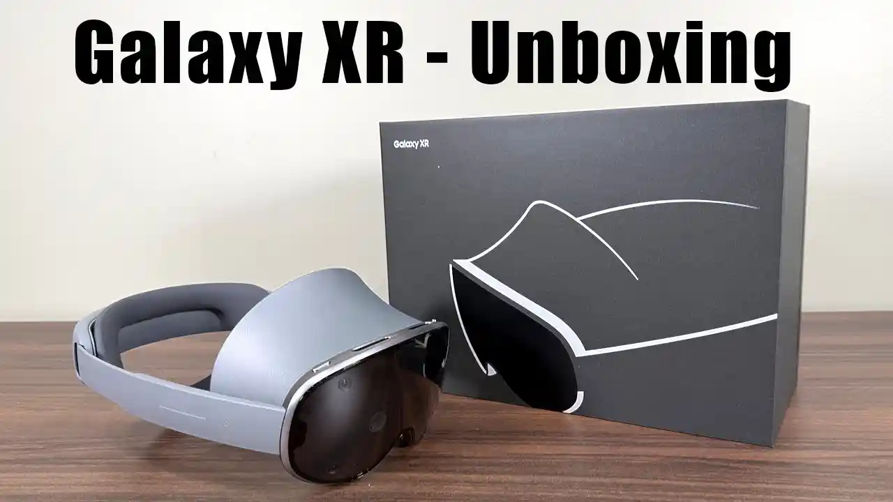هدست Galaxy XR سامسونگ با شارژر درون جعبه عرضه می‌شود