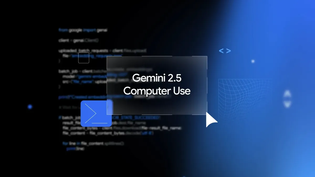 گوگل از مدل Gemini 2.5 Computer Use رونمایی کرد: هوش مصنوعی که کامپیوتر شما را کنترل می‌کند