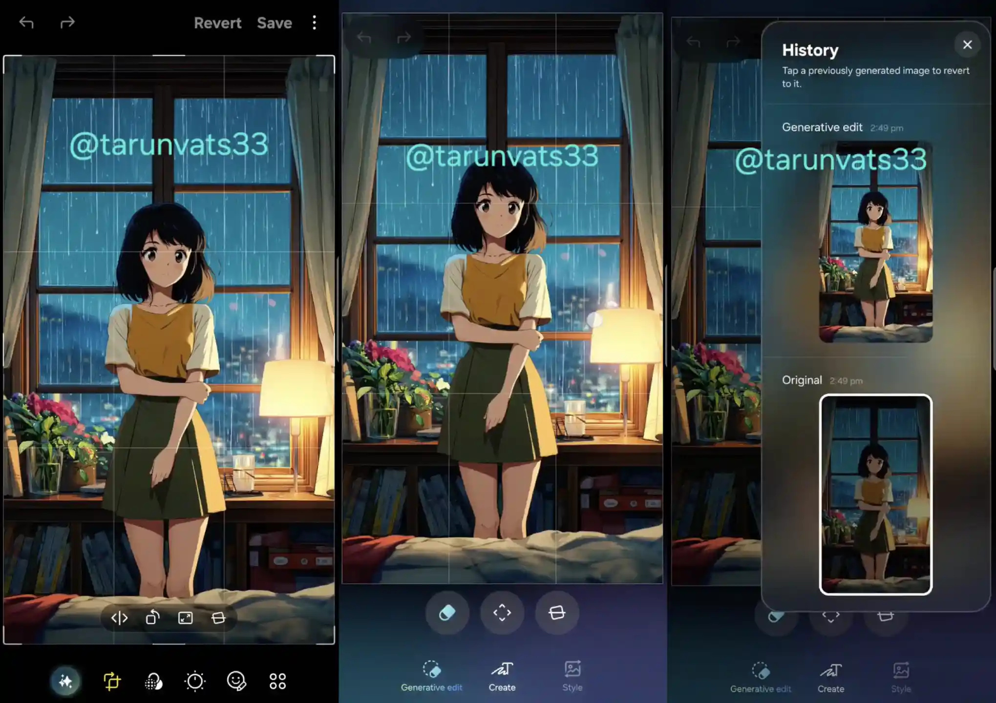 طراحی جدید برای رابط کاربری ویرایش عکس در One UI 8.5