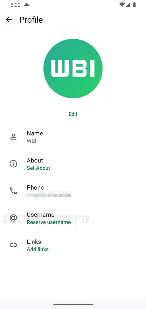 ویژگی برنامه WhatsApp