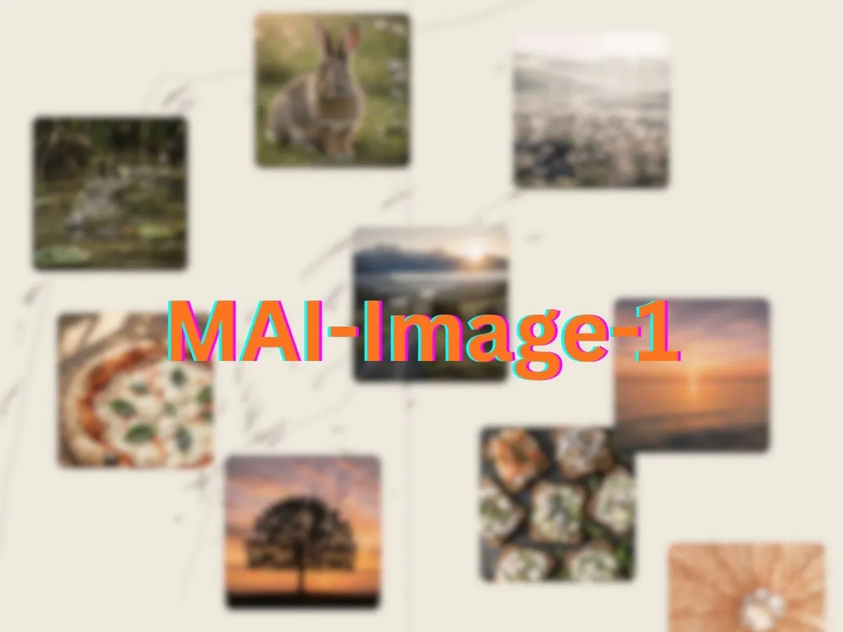 مایکروسافت از اولین مدل تولید تصویر هوش مصنوعی خود با نام MAI-Image-1 رونمایی کرد