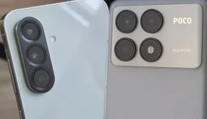 مقایسه گلکسی A56 با پوکو F6 Pro