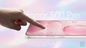 حسگر اثرانگشت آنر ۵۰۰ پرو