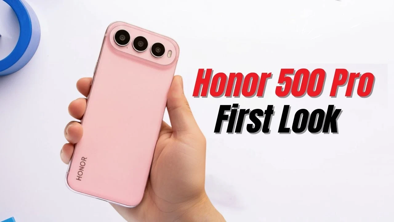 اولین تصاویر واقعی آنر ۵۰۰ و ۵۰۰ پرو فاش شد: طراحی متفاوت و مینیمال