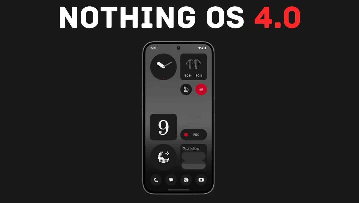 آپدیت اندروید ۱۶ ناتینگ فون ۲