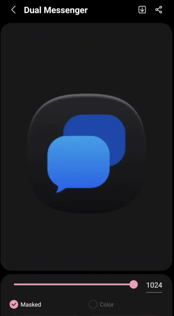 حالت تاریک آیکون ها در One UI 8.5