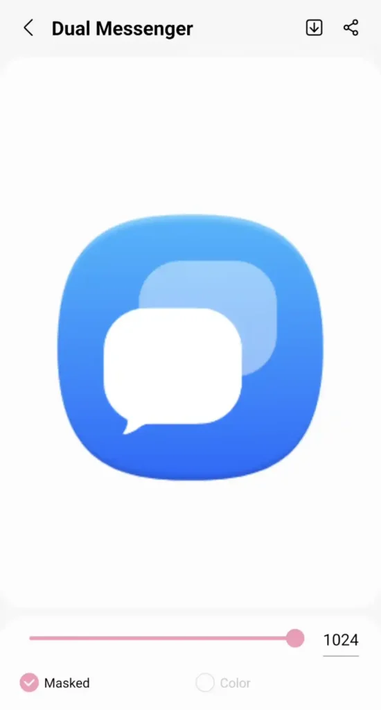 حالت روشن آیکون ها در One UI 8.5