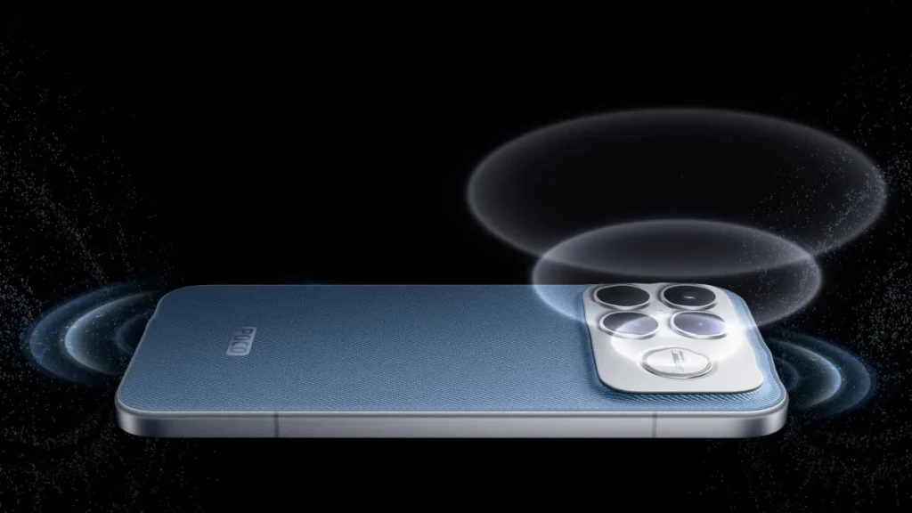 اسپیکر غول‌پیکر و ساب‌ووفر اختصاصی در بدنه پوکو F8 اولترا