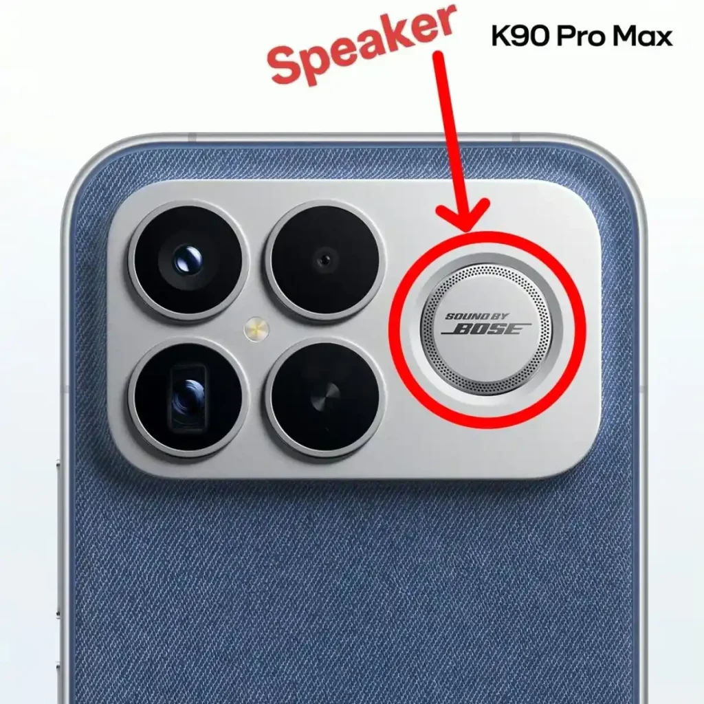 Redmi K90 Pro Max و بلندگو Bose – سیستم صوتی یکسان در Poco F8 Ultra وجود خواهد داشت.