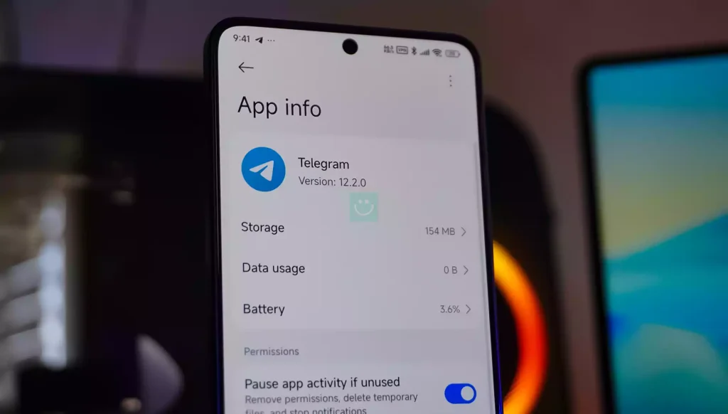 نسخه ۱۲.۲ تلگرام اندروید با طراحی لیکوئید گلس
