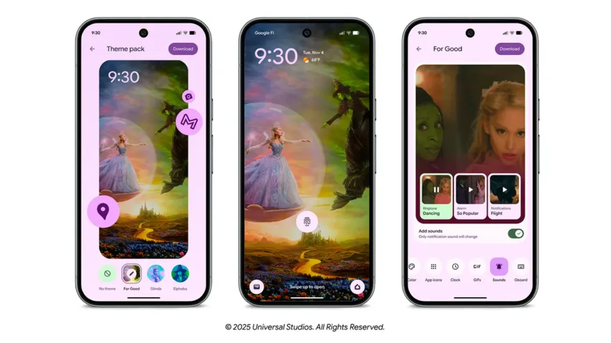 بستههای تم Wicked: For Good