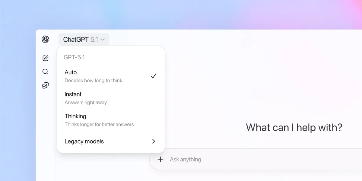مدل هوش مصنوعی GPT-5.1