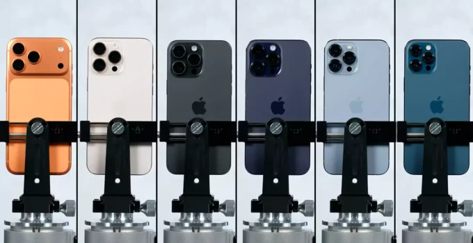 تست سرعت آیفون ۱۷ تا آیفون ۱۲