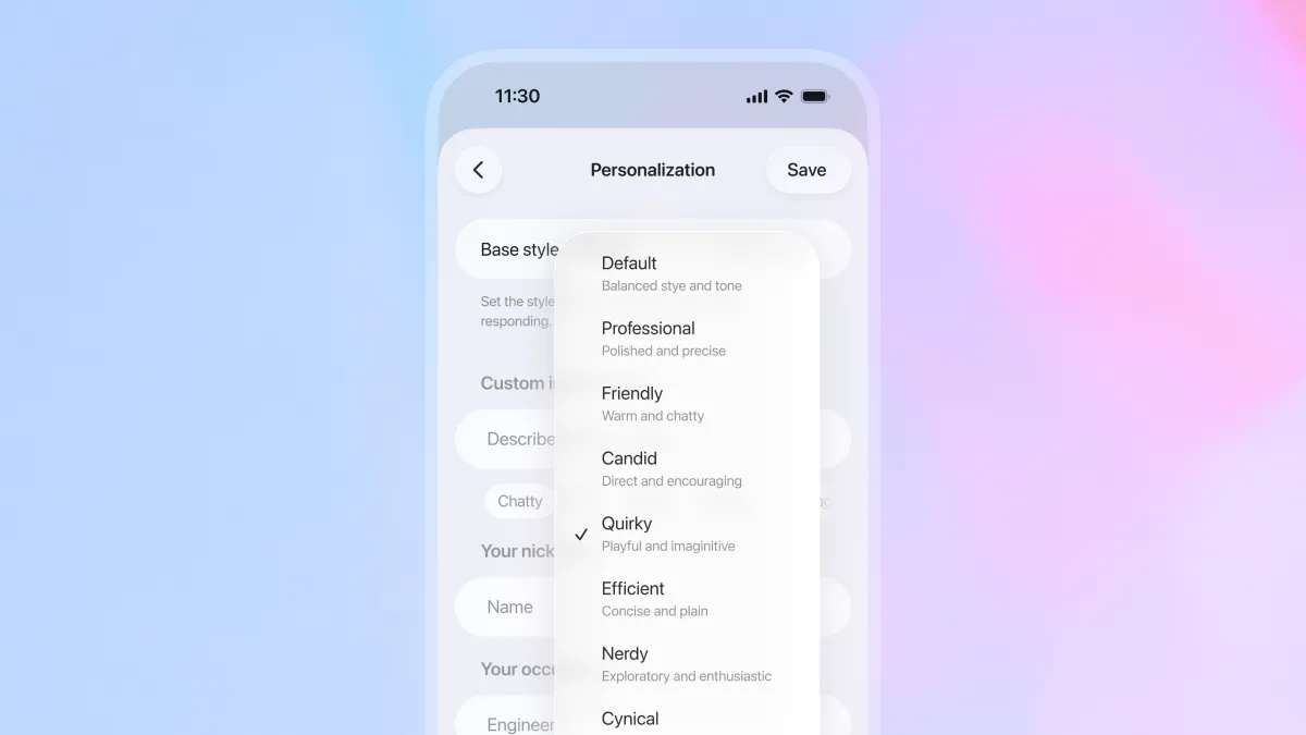 مدل هوش مصنوعی GPT-5.1 رسماً معرفی شد: تلاشی برای هوشمندتر کردن ChatGPT و جبران ناامیدی از GPT-5