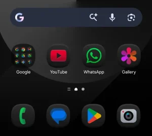 حالت دارک مود One UI 8.5