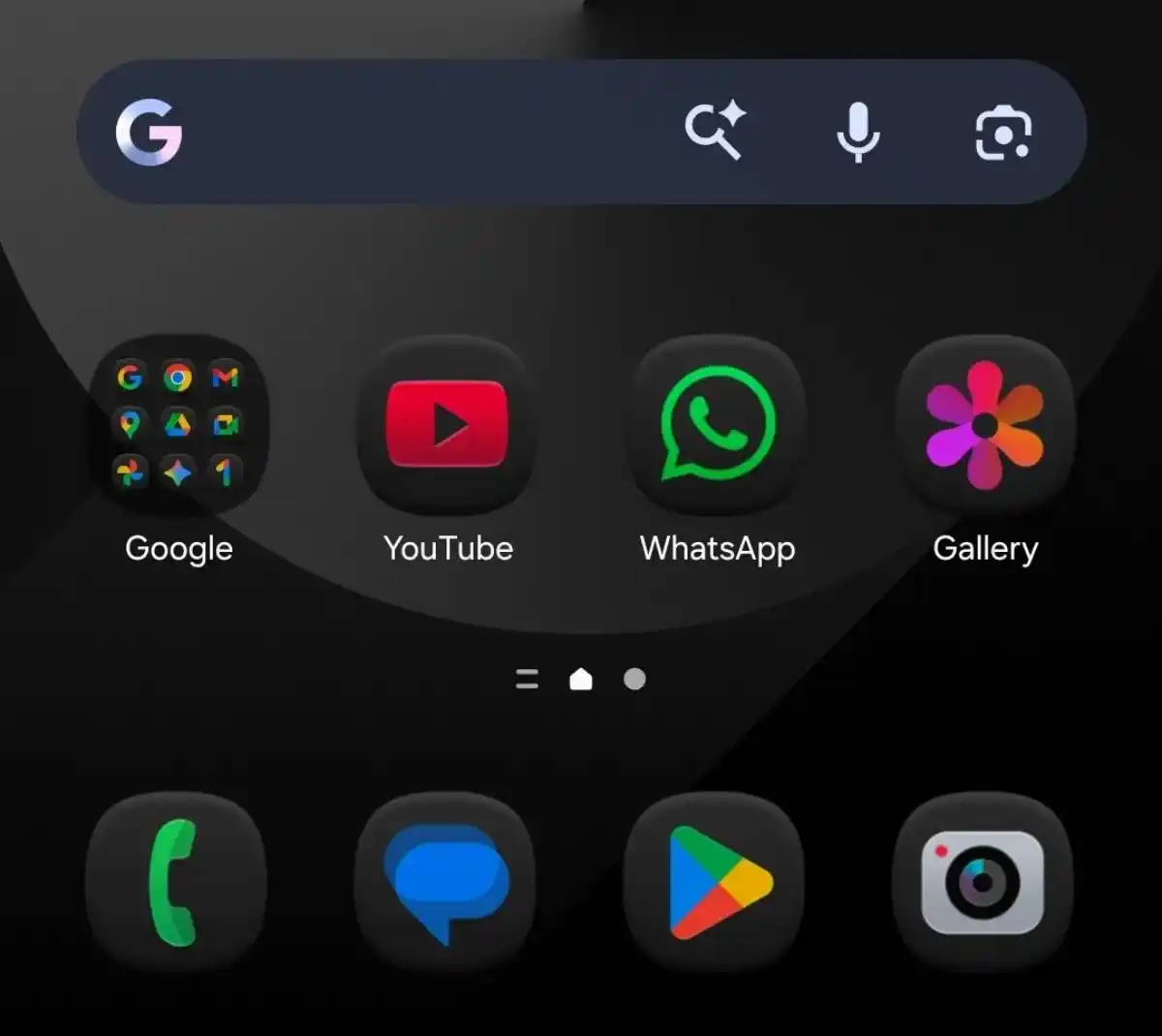حالت دارک مود One UI 8.5