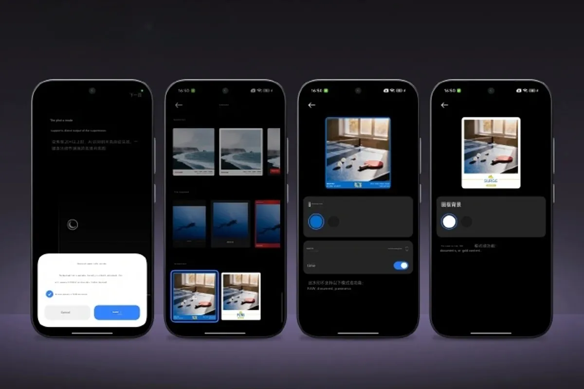 واترمارک های متحرک جدید شیائومی با تم پینگ‌پنگ برای اپلیکیشن دوربین عرضه شد