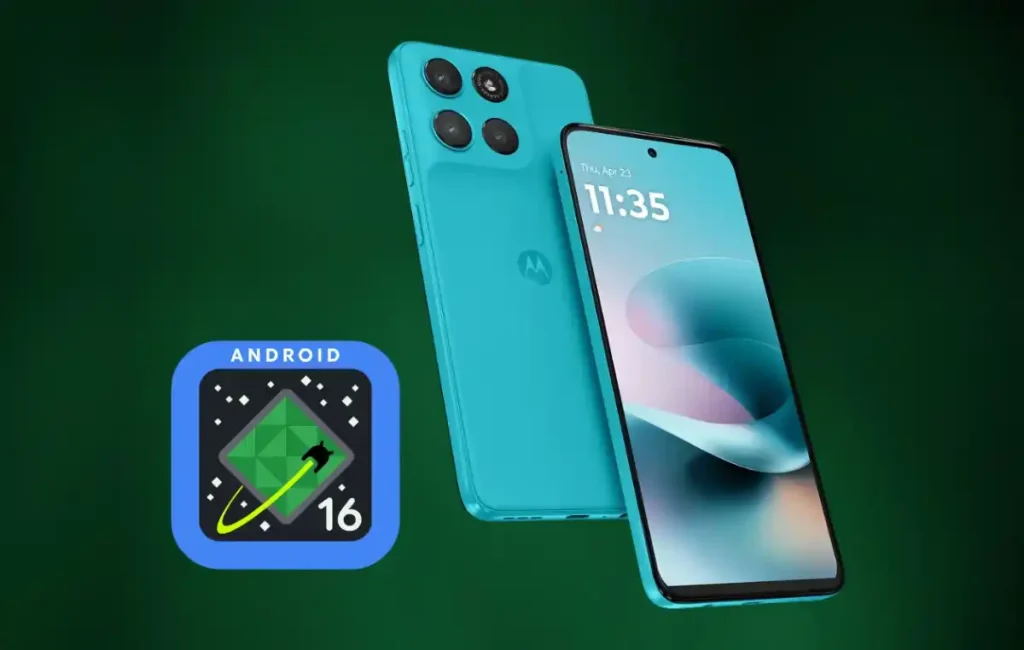 انتشار آپدیت اندروید ۱۶ برای گوشی Moto G67 Power