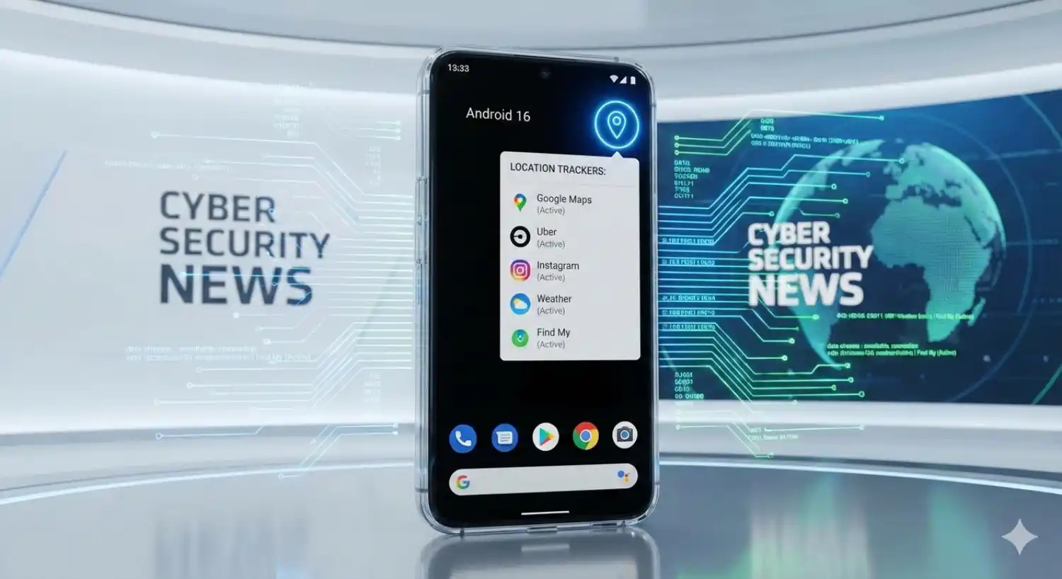تغییر مهم در ردیابی موقعیت مکانی اندروید ۱۶