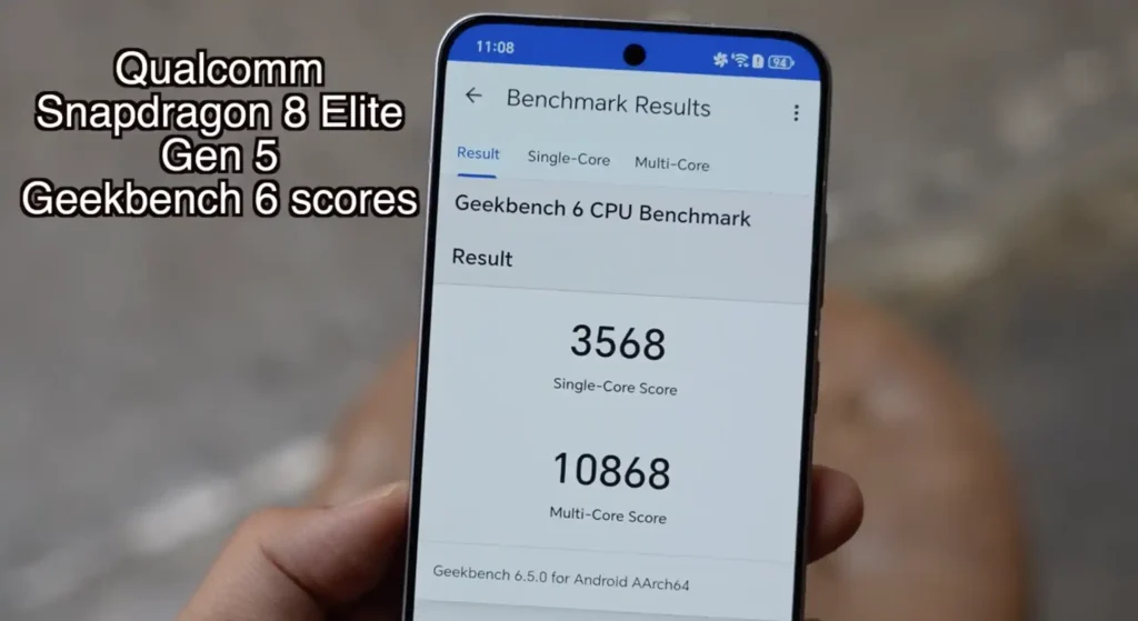 تراشه پرچمدار اسنپدراگون ۸ الیت نسب ۵ در آنر Win