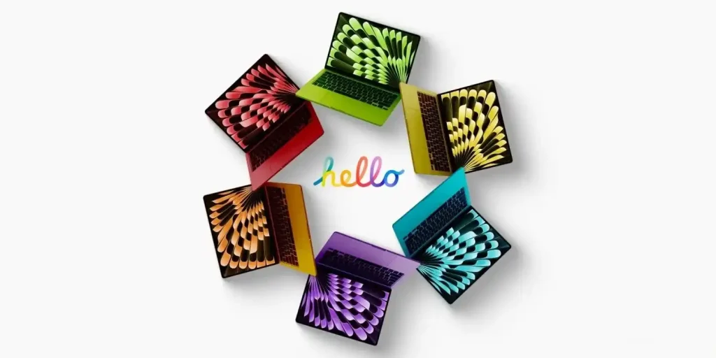 مک‌بوک ارزان‌قیمت و جدید اپل با رنگ‌بندی متنوع