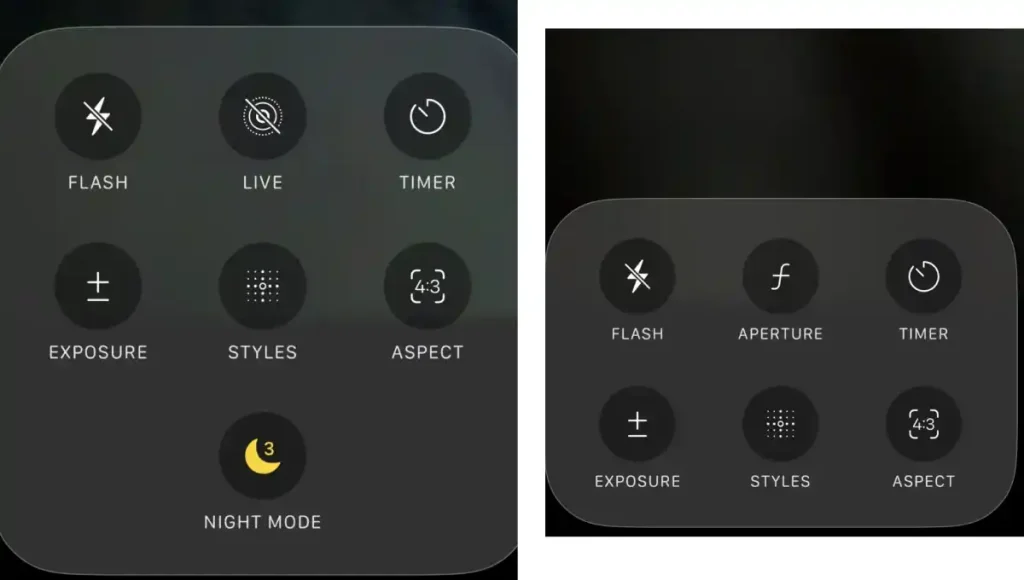 حذف قابلیت Night mode در آیفون ۱۷ پرو مکس