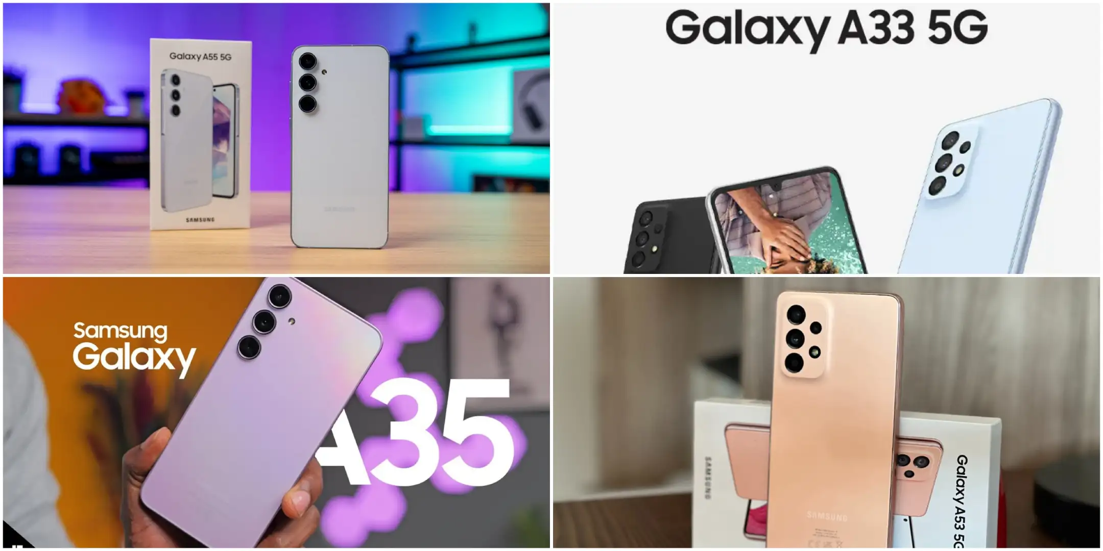 تایید آپدیت One UI 8.5 برای گلکسی A53 و A33 و A55 و A35